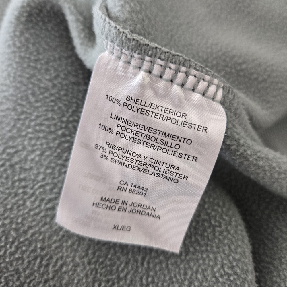 EUC- Mondetta Performance Full Zip Sage Green Hoodie Women's Size XL - Picture 9 of 9